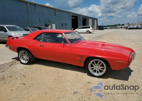 1969 Pontiac Firebird z USA, uszkodzony, nr VIN 223379U116573